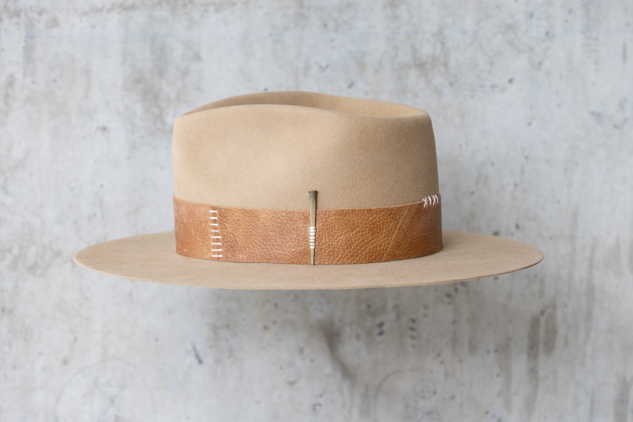 Billings Beaver Felt Hat left side