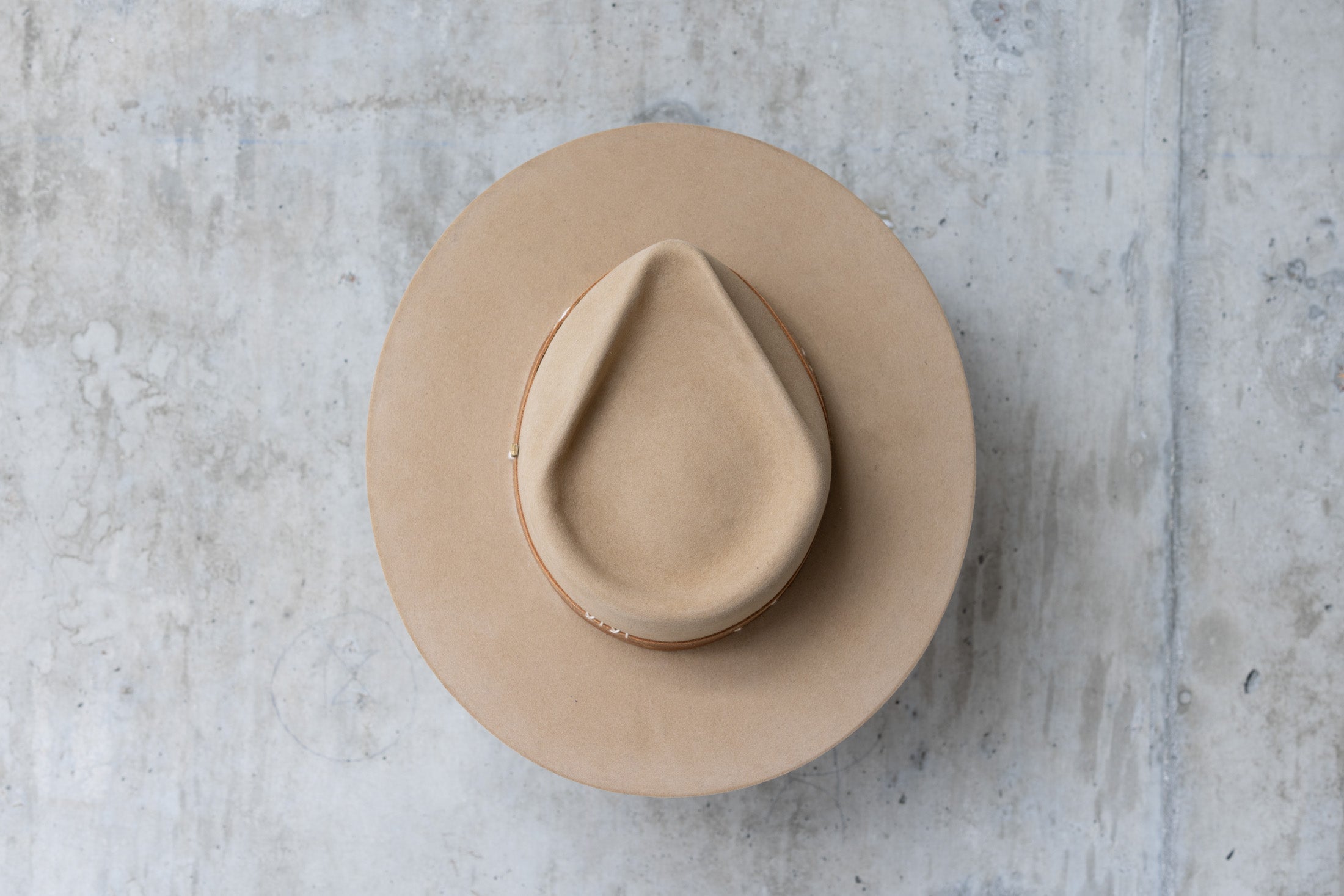 Billings Beaver Felt Hat top