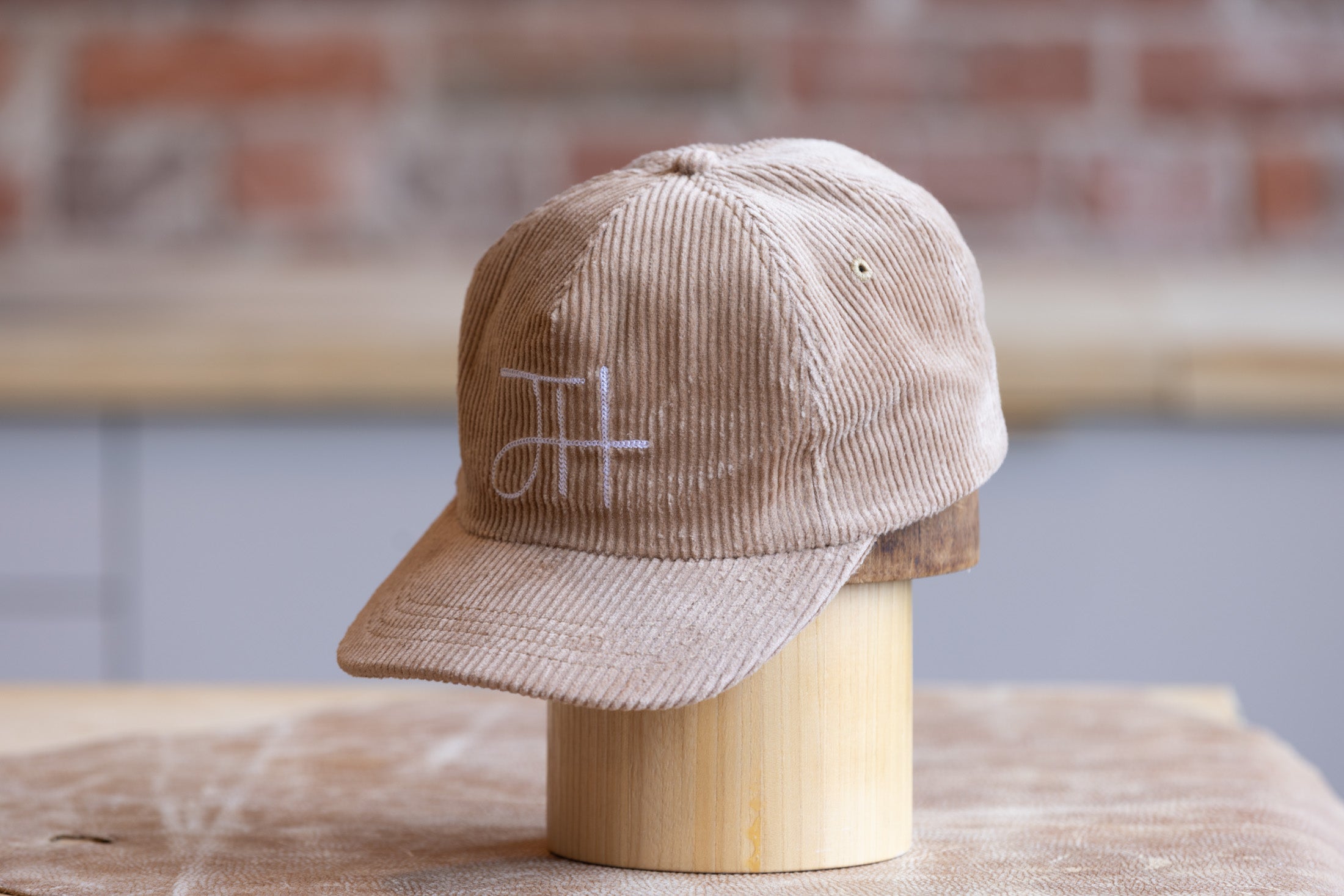 Mocha Corduroy Cap