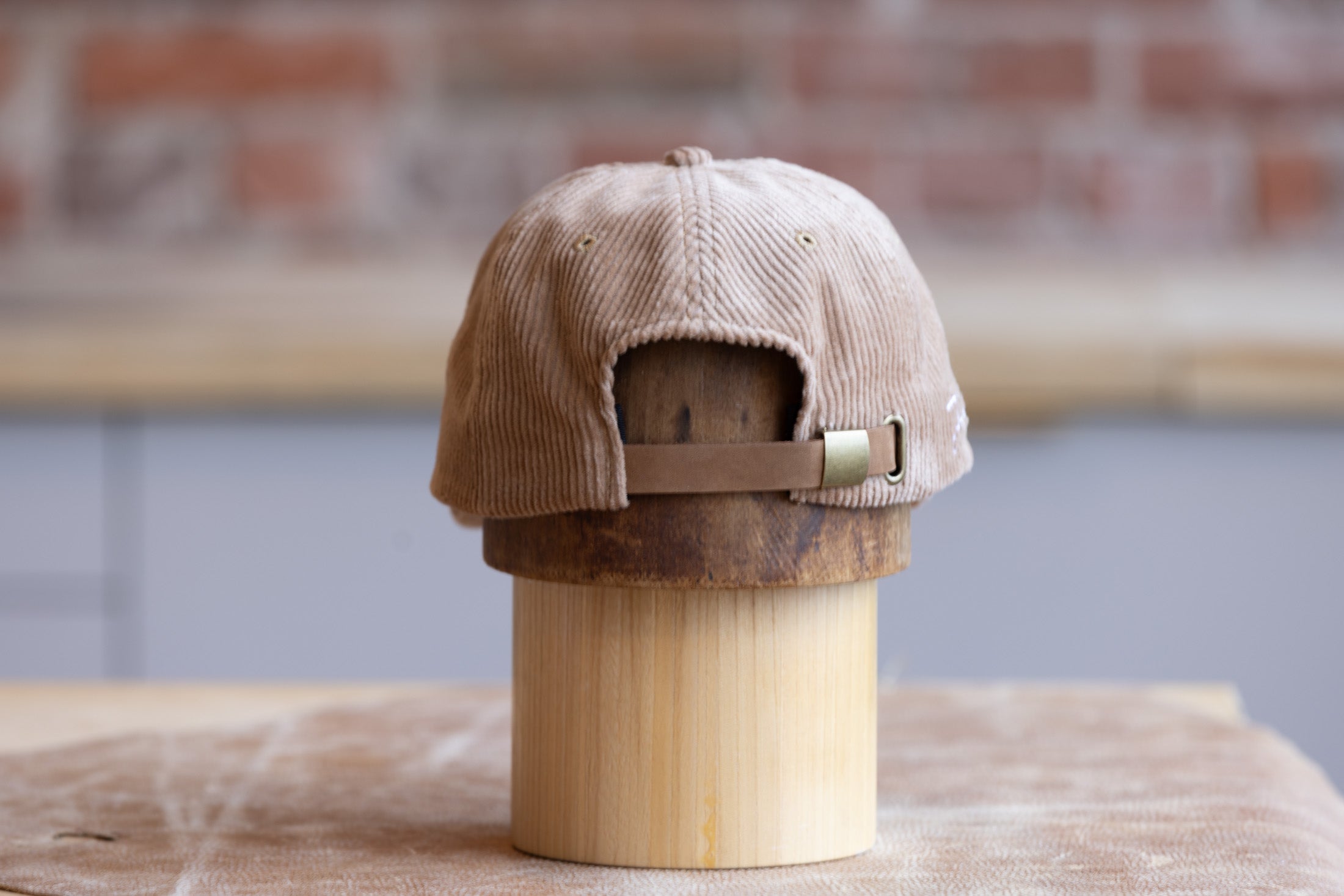 Mocha Corduroy Cap
