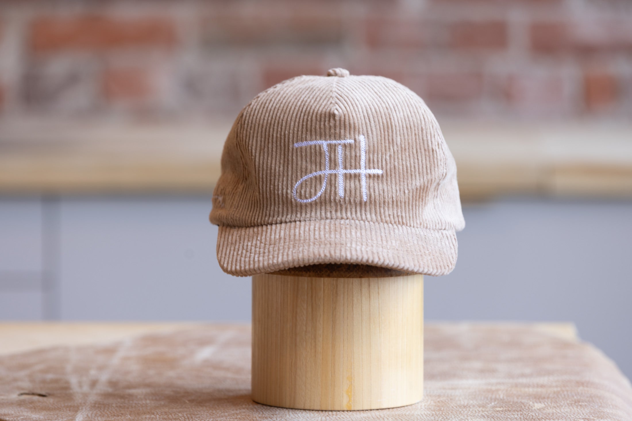 Mocha Corduroy Cap