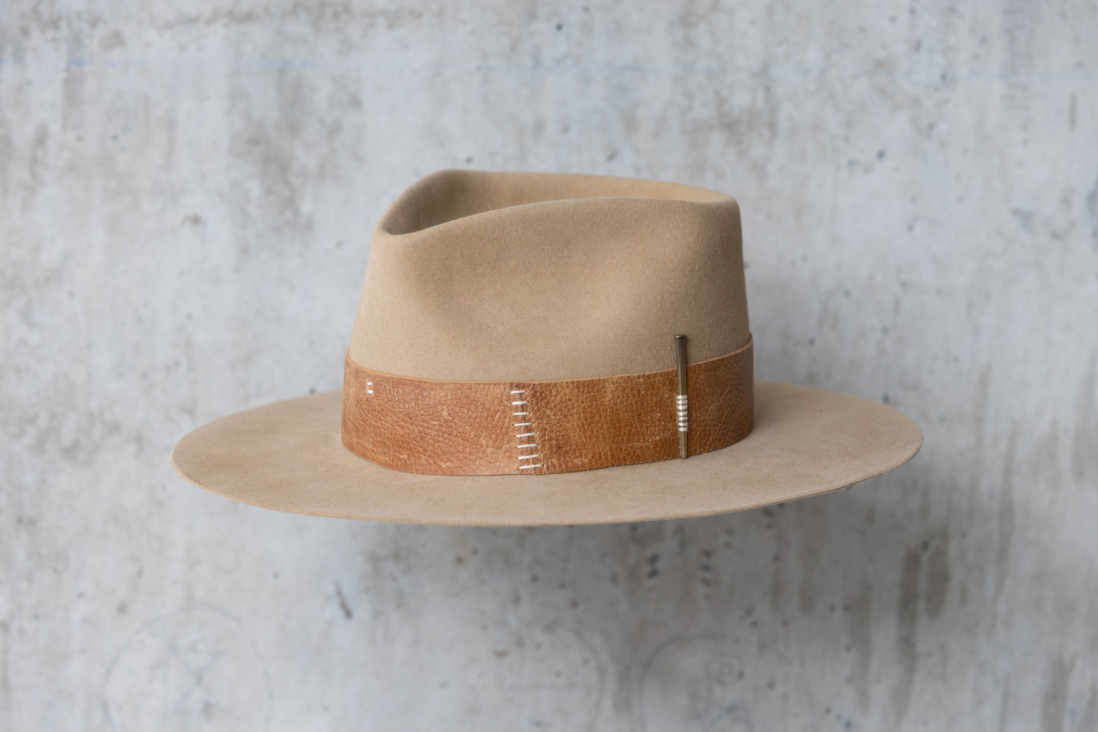Billings Beaver Felt Hat left angle