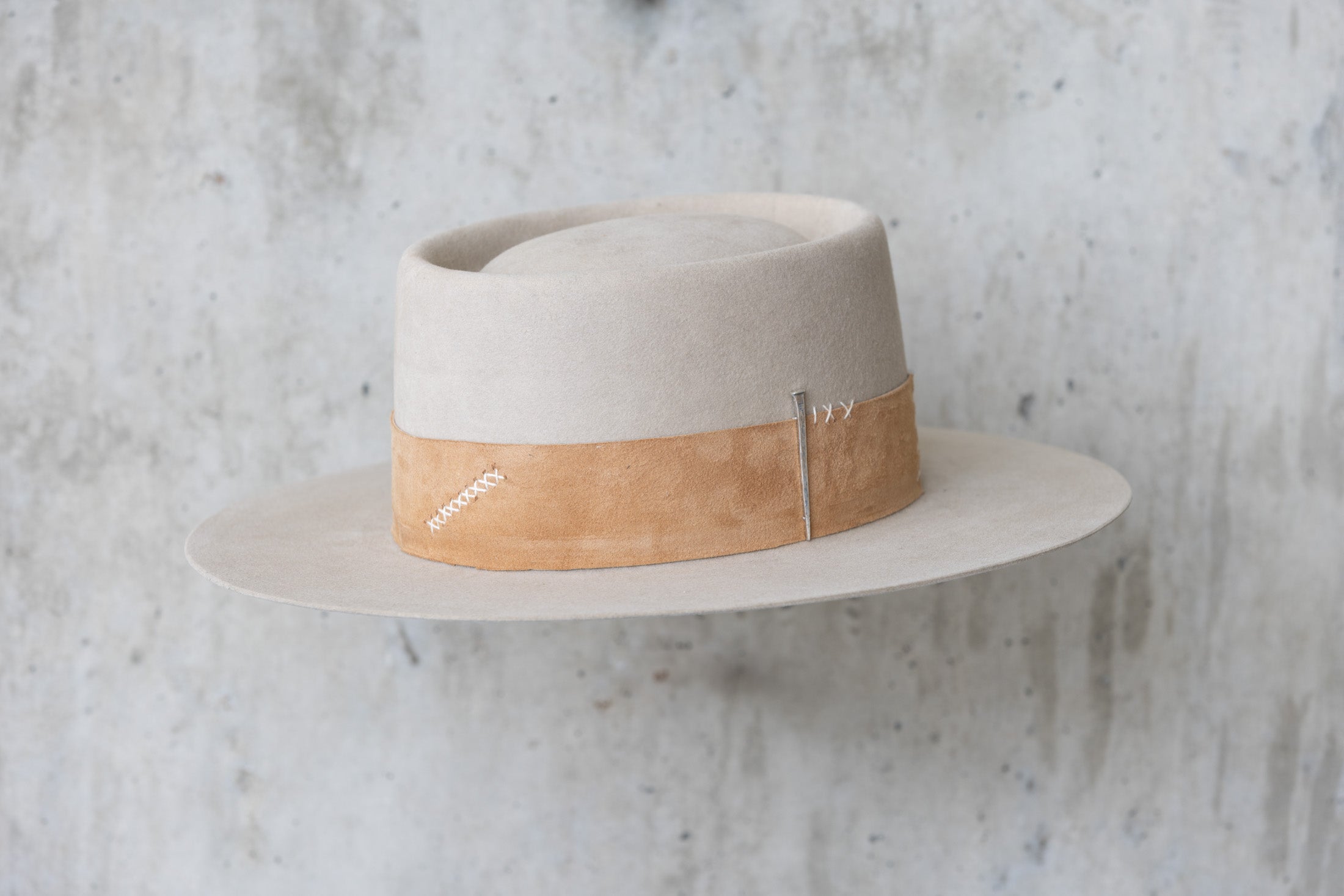 Algarve Beaver Felt Hat Left Angle