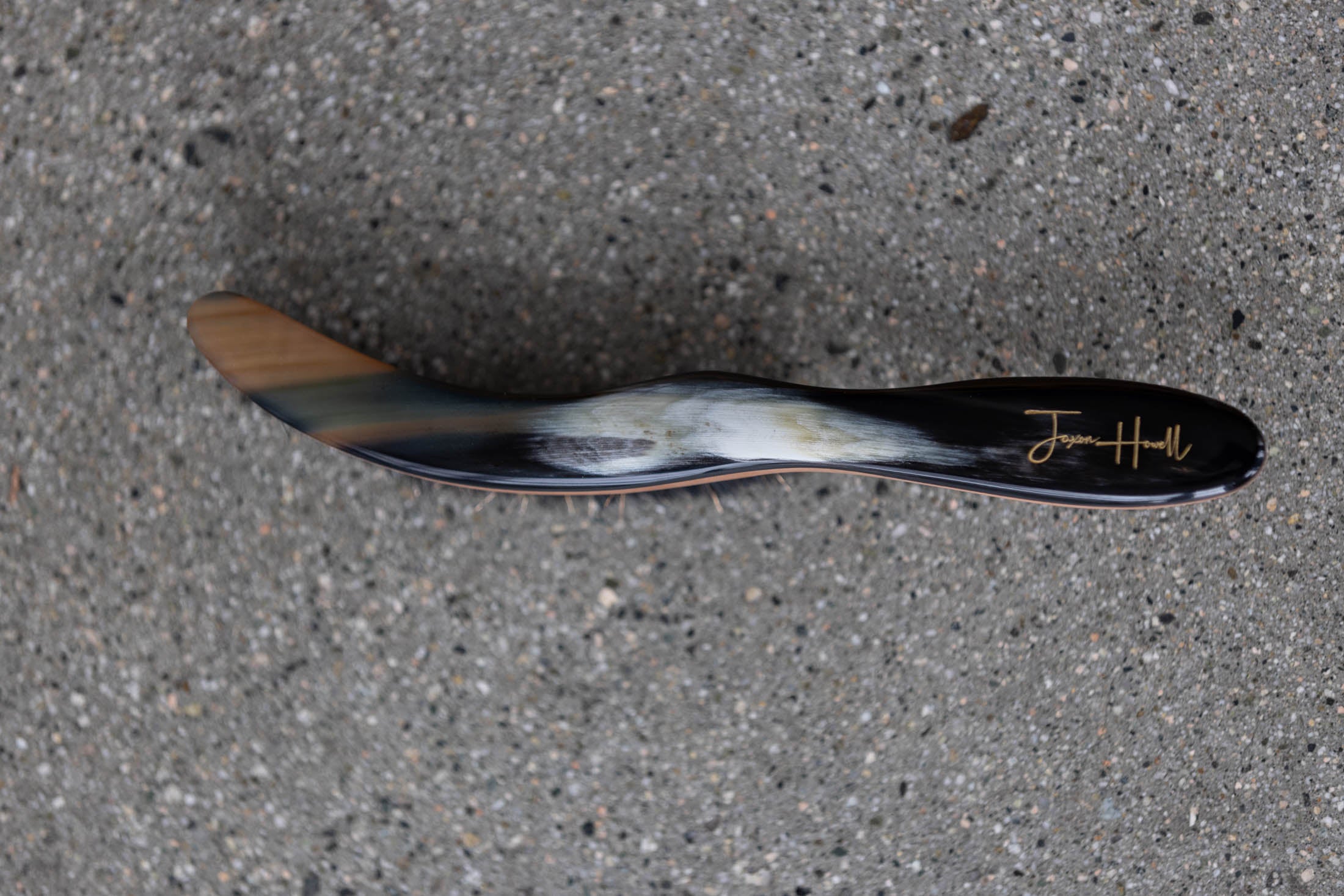 Premium Dark Bristle Hat Brush